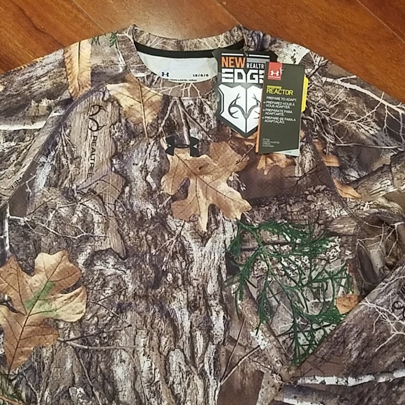 NWT Men's Under Armour camo long sleeve tee - Picture 2 of 7